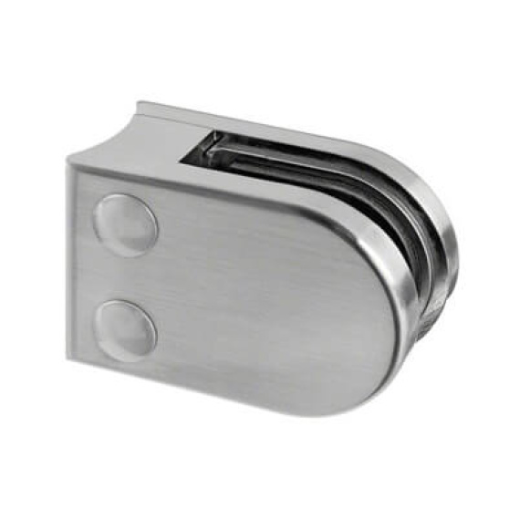 Zintec Glass Clamp Stainless Effect