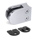 Stainless Steel Glass Clamp, Tube Mount